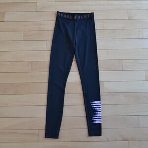 Savage x Fenty Black Leggings Size XS